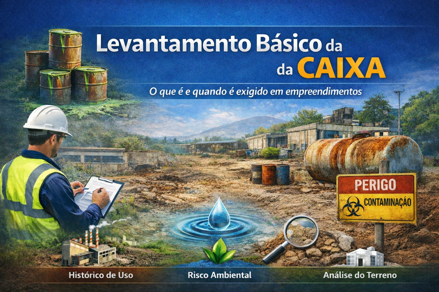 Levantamento Básico da CAIXA: o que é e quando é exigido em empreendimentos